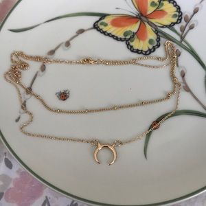 Brandy Melville necklace with free stickers